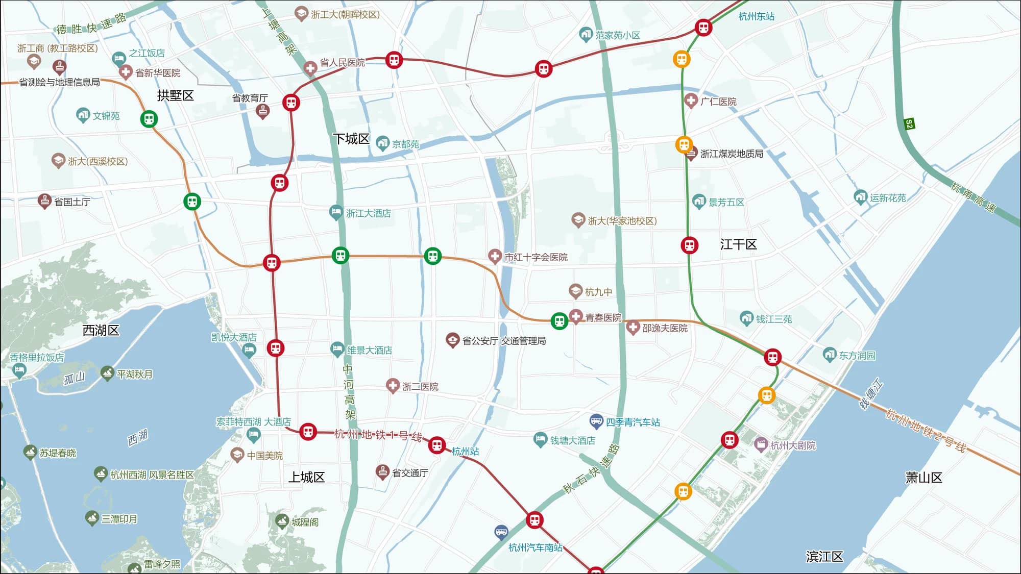 研究期 Z14 片区尺度 TOD 电子地图